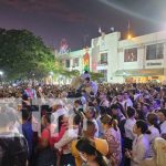 Familias de Nicaragua salen a las calles a celebrar la Gritería
