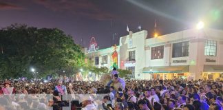 Familias de Nicaragua salen a las calles a celebrar la Gritería