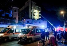 Foto: Cuatro muertos y 200 evacuados deja incendio de hospital en Italia/Cortesía