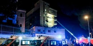 Foto: Cuatro muertos y 200 evacuados deja incendio de hospital en Italia/Cortesía