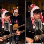 Foto: ¡Viral! jóvenes Bélicos cantan Villancicos /Cortesía