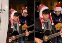 Foto: ¡Viral! jóvenes Bélicos cantan Villancicos /Cortesía