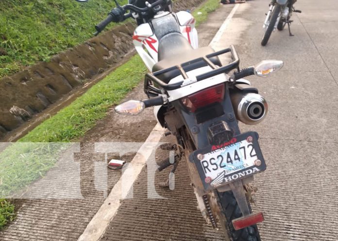 Foto: Un fallecido y un lesionado en accidente de tránsito en Nueva Guinea / TN8