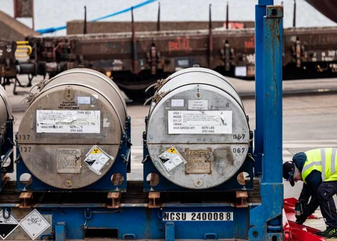 Foto: Fin a uranio ruso en EE.UU /cortesía