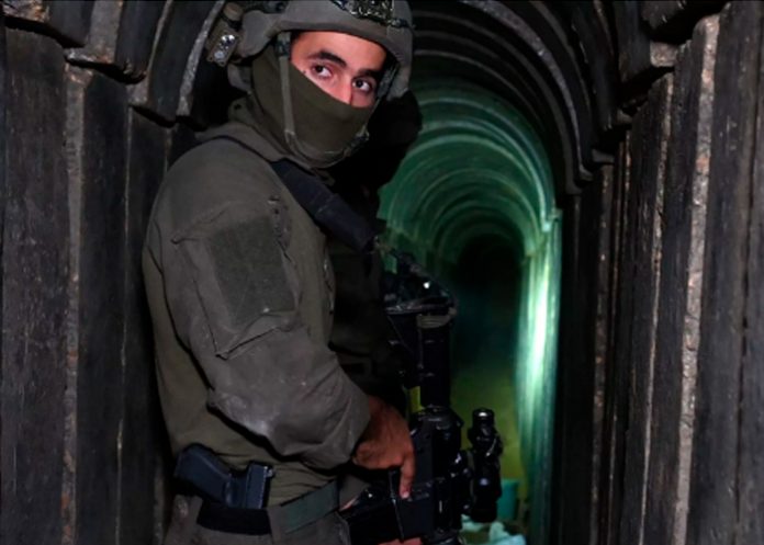 Foto: ¡Israel bombea agua de mar en túneles Palestinos! /Cortesía