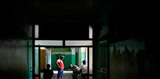 Foto: Huelga en hospital de Haití /cortesía