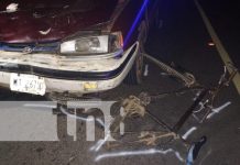 ¡Tragedia en Masaya! Dos ciclistas pierden la vida en impactante choque Foto: ¡Tragedia en Masaya! Dos ciclistas pierden la vida en impactante choque/TN8