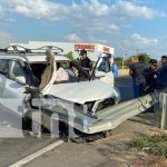 Bolsas de aire salvan la vida a conductor que iba ebrio Foto: Bolsas de aire salvan la vida a conductor que iba ebrio / TN8