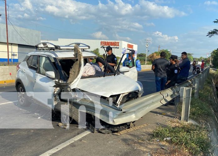 Foto: Bolsas de aire salvan la vida a conductor que iba ebrio / TN8