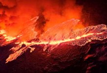 Foto: Caos en Islandia: Violenta erupción volcánica sacude la capital y desata pánico / Cortesía