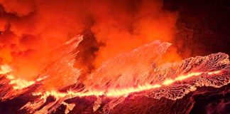 Foto: Caos en Islandia: Violenta erupción volcánica sacude la capital y desata pánico / Cortesía
