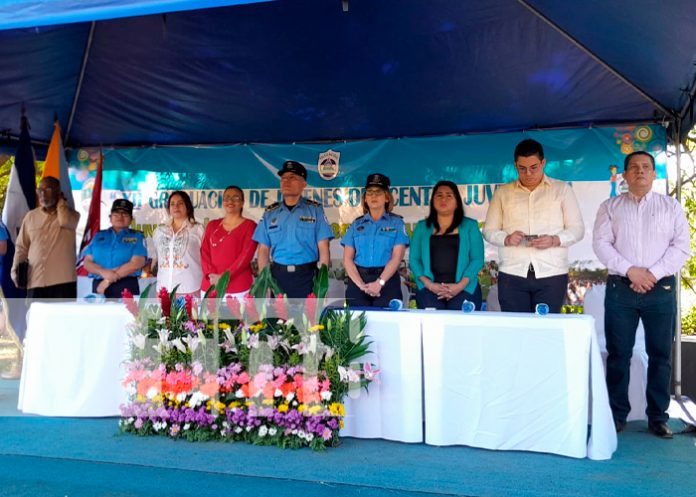 1 Foto: 168 jóvenes se gradúan de las diferentes carreras del Centro de Formación de Jóvenes de la Policía Nacional /Tn8