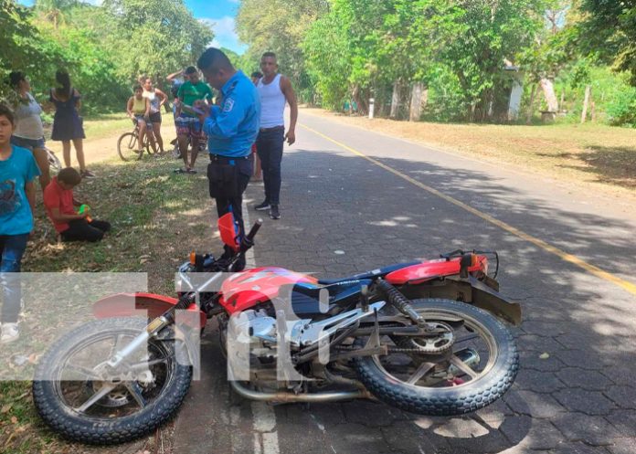 Niño accidentado mejora tras angustiantes horas en el hospital en Rivas