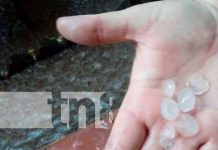 Caída de granizo sorprenden a las familias de Estelí Se registra caída de granizo en la ciudad de Estelí