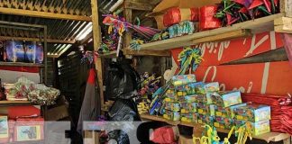 Comercio de pólvora activado para despedir el año en Jinotega