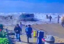 Alerta climática: Olas y inundaciones desafían la Costa Oeste de EE. UU