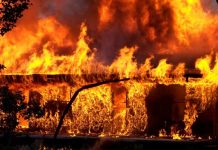 Foto: Fatídico incendio en Uruguay /cortesía