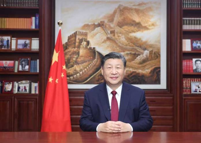 1 Xi Jinping Presidente de China pronuncia un mensaje para dar la bienvenida al 2024