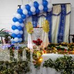 Adultos mayores celebran la purísima en honor a la virgen María Foto: Adultos mayores honran a María /cortesía