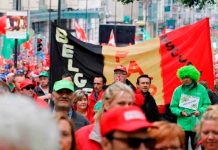 Europeos exigen justicia social y salarios dignos ante la UE