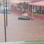 Intensas lluvias azotan el occidente de Cuba Foto: Cuba registra fuertes lluvias/ cortesía