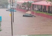 Intensas lluvias azotan el occidente de Cuba Foto: Cuba registra fuertes lluvias/ cortesía