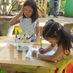 Taller educativo en el Arboretum Nacional «Reforestar para Respirar» Foto: Taller educativo en el Arboretum Nacional "Reforestar para Respirar"/TN8