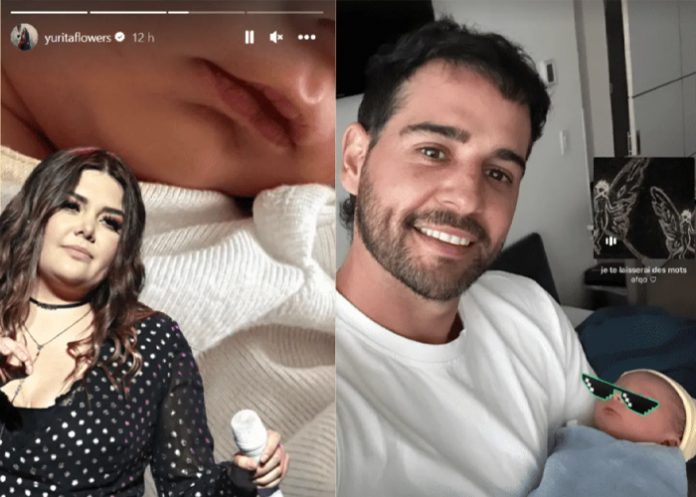 2 Con un video, Yuridia presenta oficialmente a su hijo Benicio