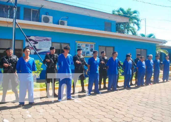 Foto: Masaya en Paz: Doce Delincuentes Detenidos por Delitos de Peligrosidad / TN8