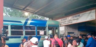 Foto: Familias Viajan A diferentes departamentos a pasar Vacaciones de Navidad y año nuevo /tn8