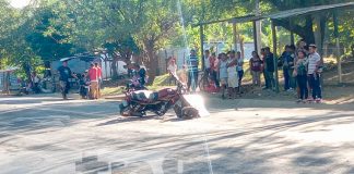 Foto: En vísperas de Navidad, fallece motociclista en accidente de tránsito en la carretera Xiloá / TN8