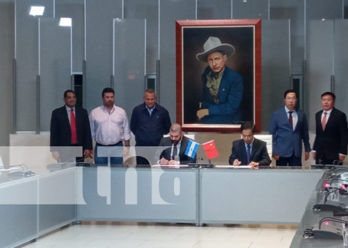 2 Foto: Frente Sandinista y Partido Comunista de China firman memorándum de cooperación / TN8