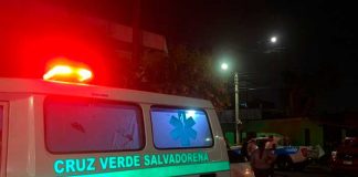 Foto: Terrible noche en El Salvador /cortesía