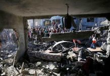 Foto: Ola mortal en Gaza /cortesía