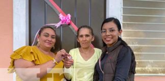 Foto: Jinotega entrega llaves a 5 familias necesitadas /TN8