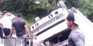 Lograron salir con vida: Accidente deja dos personas lesionadas en Jinotega
