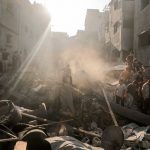 Foto: Fuertes ataques contra Gaza /cortesía