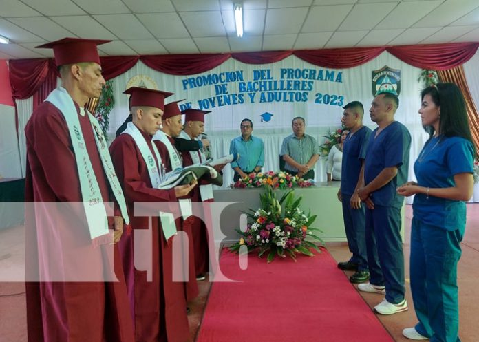 Foto: ¡Privados de libertad en Waswali, Matagalpa celebran graduación de bachilleres!/TN8