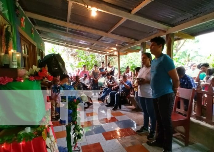 Foto: Una tradición familiar en honor a la Virgen de Guadalupe en Ometepe/TN8
