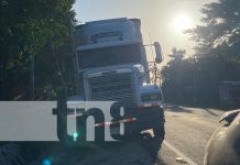 Foto: ¡Accidente de tránsito dejó una persona lesionada en Lovago, Chontales!/TN8