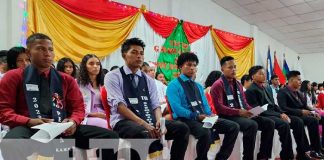 Foto: 92 protagonistas se gradúan del Tecnológico Héroes y Mártires en Bilwi / TN8