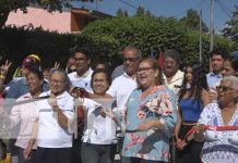 Nueva calle de concreto hidráulico fomenta el desarrollo en Rivas
