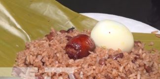 Foto: Centenares de familias de Estelí degustaron del Gallo pinto más grande/TN8