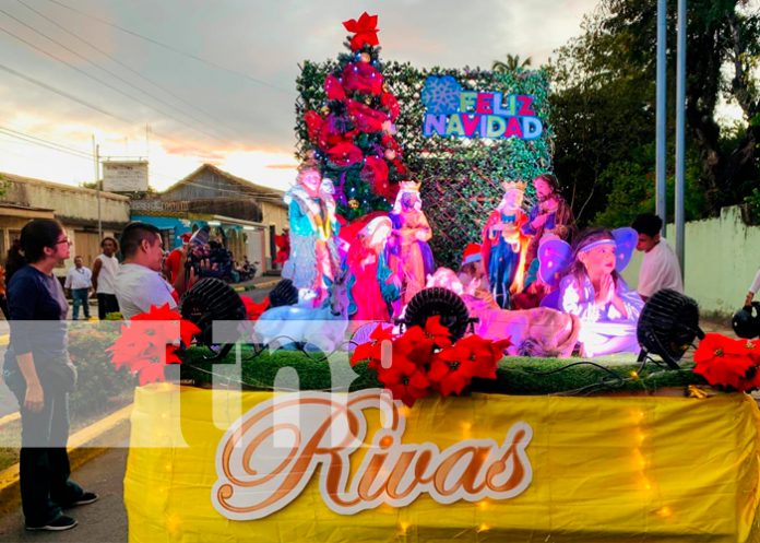 Foto: Familias de Rivas disfrutan a lo grande en vísperas de la navidad y año nuevo / TN8