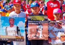 Tributo al beisbolista Roberto Clemente a 51 años de su paso a la inmortalidad Foto: Tributo al beisbolista Roberto Clemente a 51 años de su paso a la inmortalidad / Cortesía