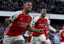 Arsenal, líder provisional tras derrotar a Brighton arsenal, mikel, arteta, liga, premier,