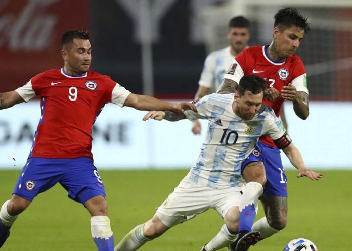 Lionel Messi y Argentina vs Chile
