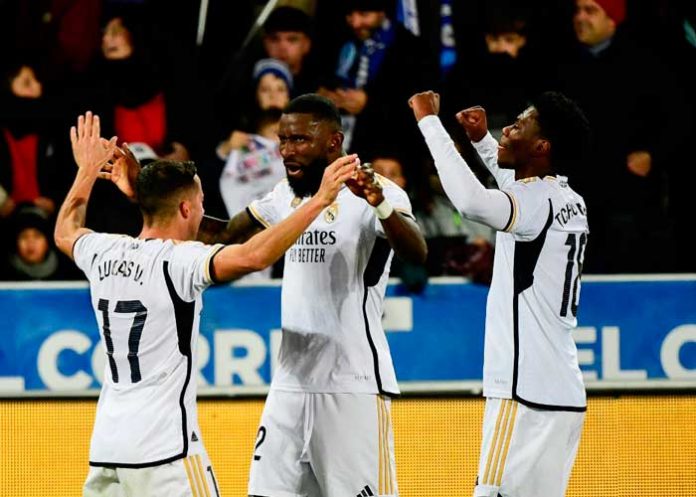 Rudiger real, madrid, lucas, vázquez,