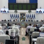 Mención especial a la heroína nacional Blanca Aráuz en la Asamblea de Nicaragua Foto: Sesión parlamentaria en la Asamblea Nacional / TN8