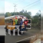 Foto: Caponeras, buses y peatones siguen cometiendo infracciones en managua / TN8